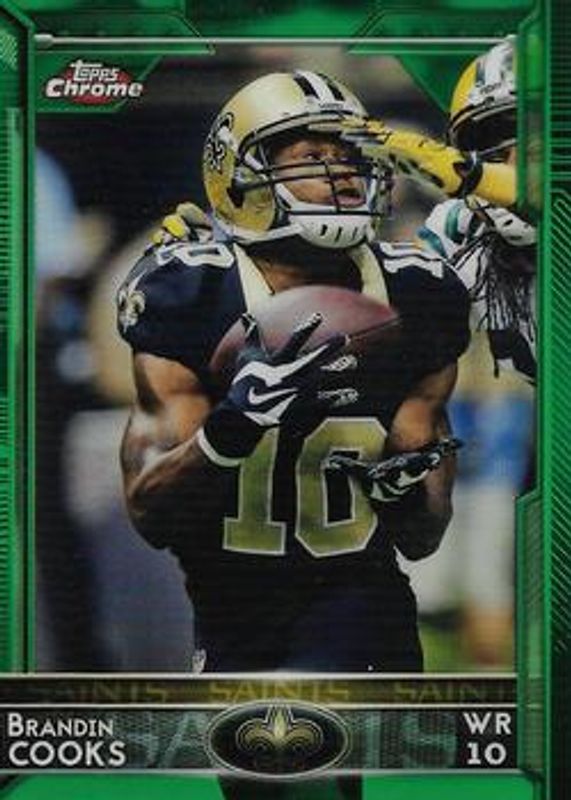 2015 Topps Chrome #95 Green Refractor