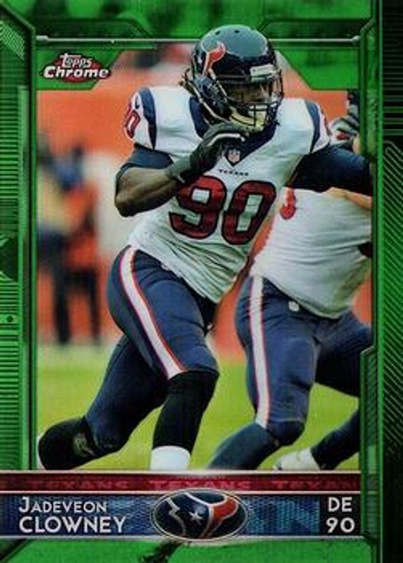 2015 Topps Chrome #85 Green Refractor