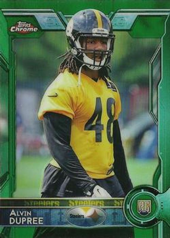 2015 Topps Chrome #157 Green Refractor