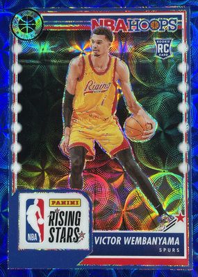 2023 Hoops Premium Stock #282 Rising Stars - Premium Blue /25
