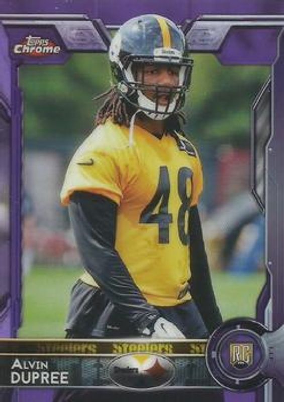 2015 Topps Chrome #157 Purple Refractor