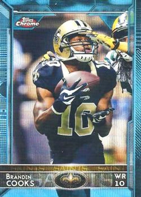 2015 Topps Chrome #95 Blue Wave Refractor