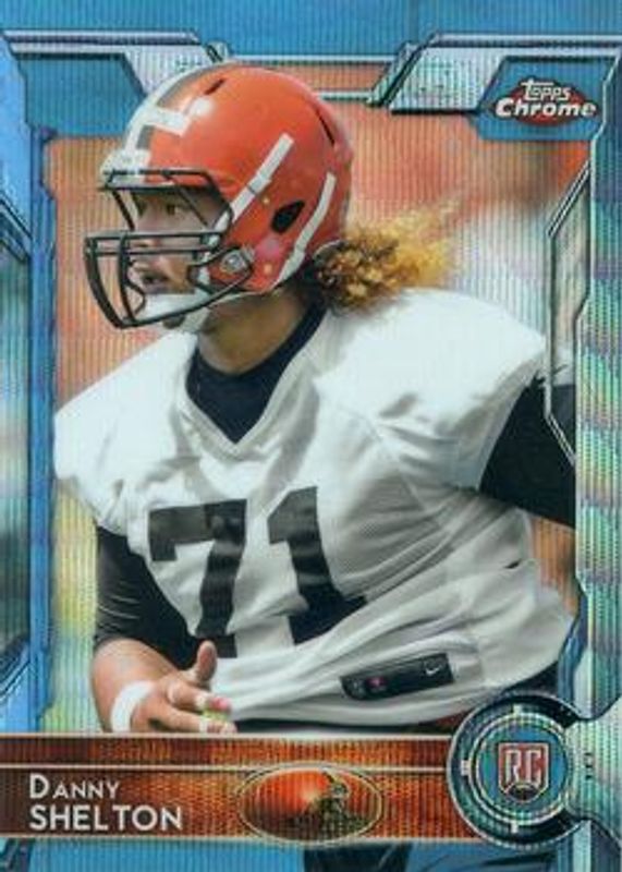 2015 Topps Chrome #131 Blue Wave Refractor