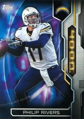 2015 Topps #4KYC-PR 4000 Yard Club