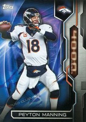 2015 Topps #4KYC-PM 4000 Yard Club