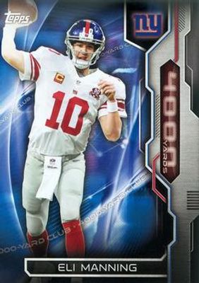 2015 Topps #4KYC-EM 4000 Yard Club