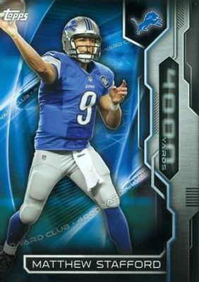 2015 Topps #4KYC-MS 4000 Yard Club