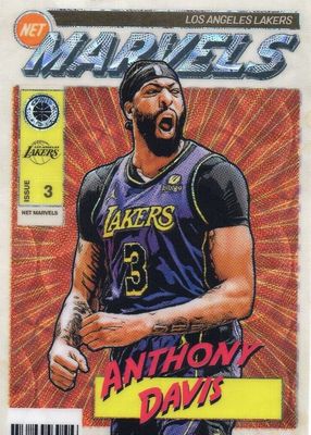 2023 Hoops Premium Stock #15 Retro Net Marvels /(SSP)