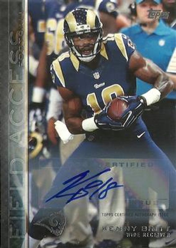 2015 Topps Field Access #118 Autographs