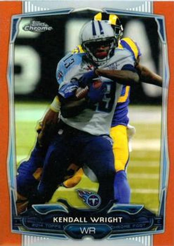 2014 Topps Chrome #19 Orange Refractor