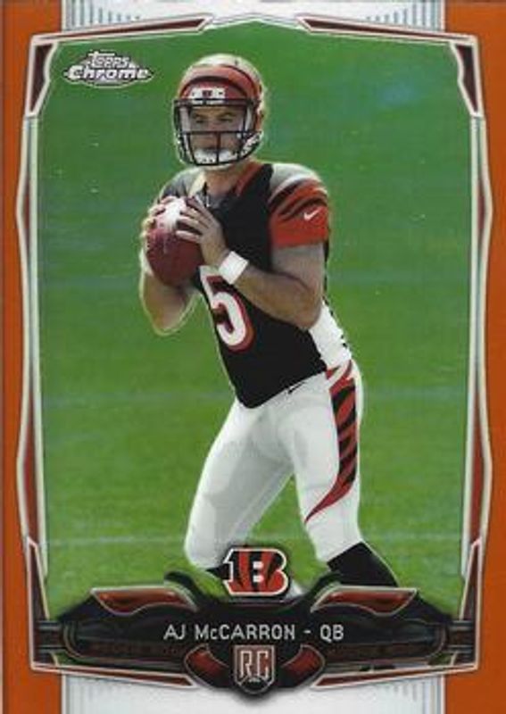 2014 Topps Chrome #144 Orange Refractor