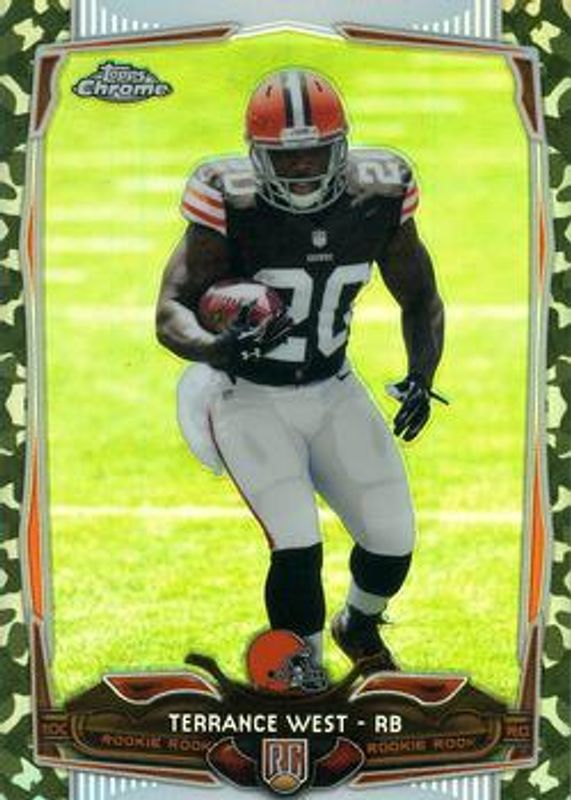 2014 Topps Chrome #202 Camo Refractor /499