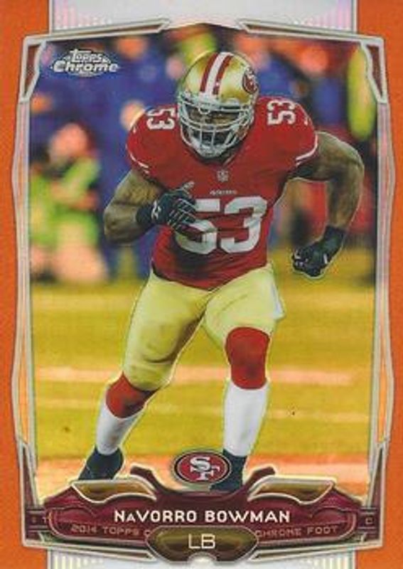 2014 Topps Chrome #20 Orange Refractor