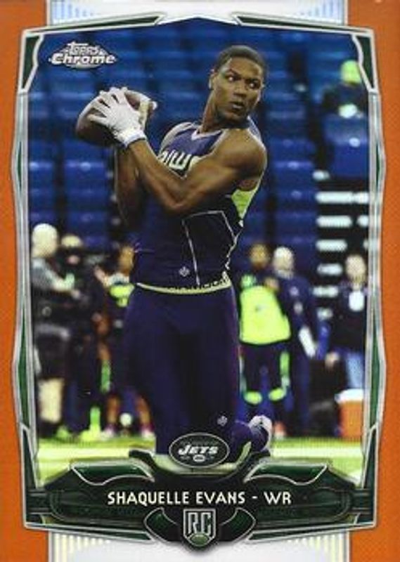 2014 Topps Chrome #132 Orange Refractor