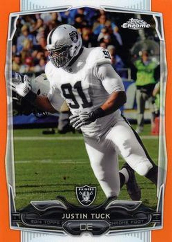 2014 Topps Chrome #3 Orange Refractor