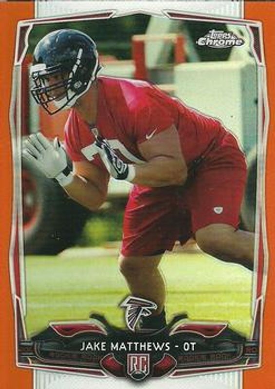 2014 Topps Chrome #199 Orange Refractor