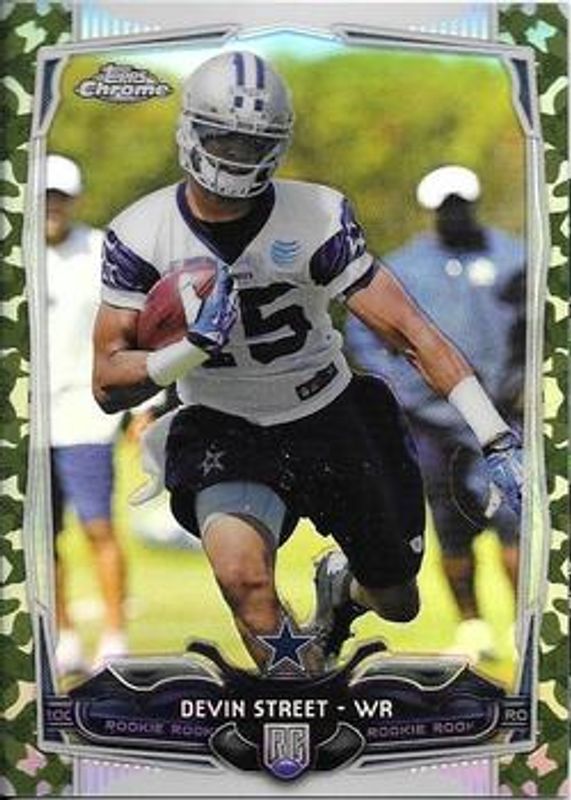 2014 Topps Chrome #127 Camo Refractor /499