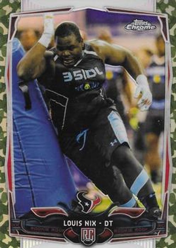 2014 Topps Chrome #153 Camo Refractor /499