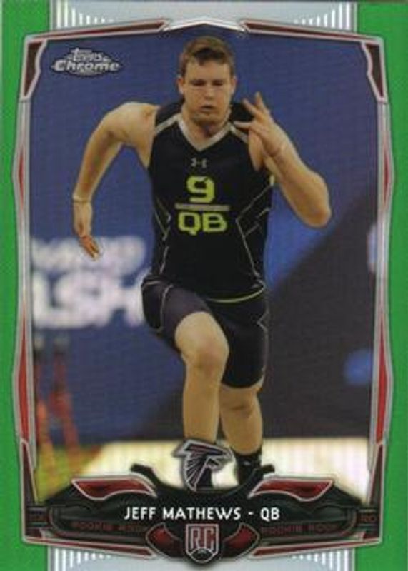 2014 Topps Chrome #113 Green Refractor