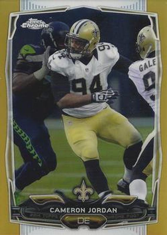 2014 Topps Chrome #41 Gold Refractor /50