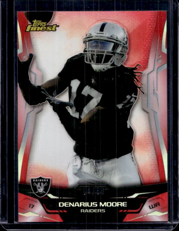 2014 Topps Finest #22 Red Refractor /50