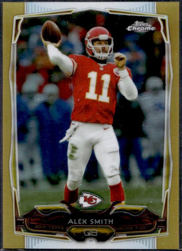 2014 Topps Chrome #54 Gold Refractor /50