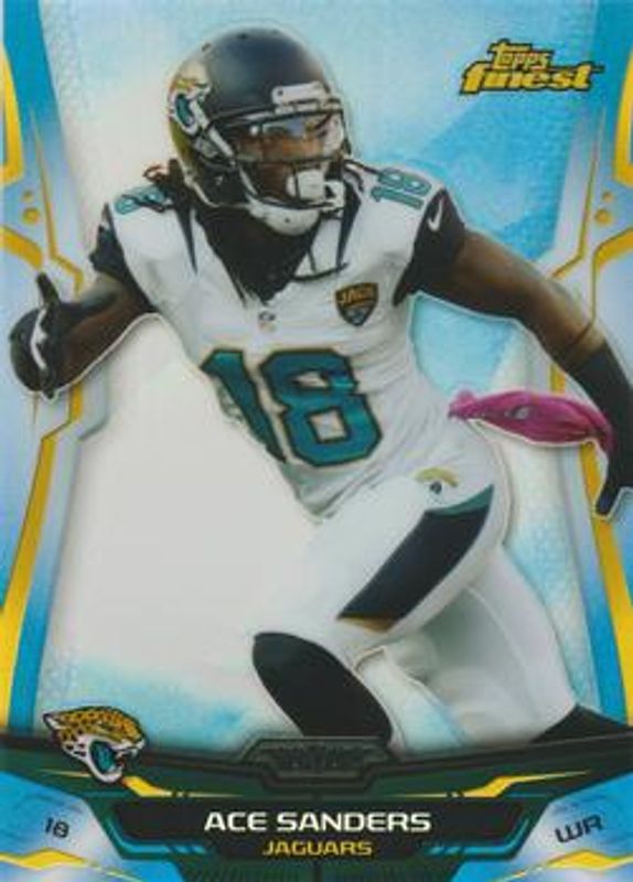 2014 Topps Finest #26 Blue Refractor /99