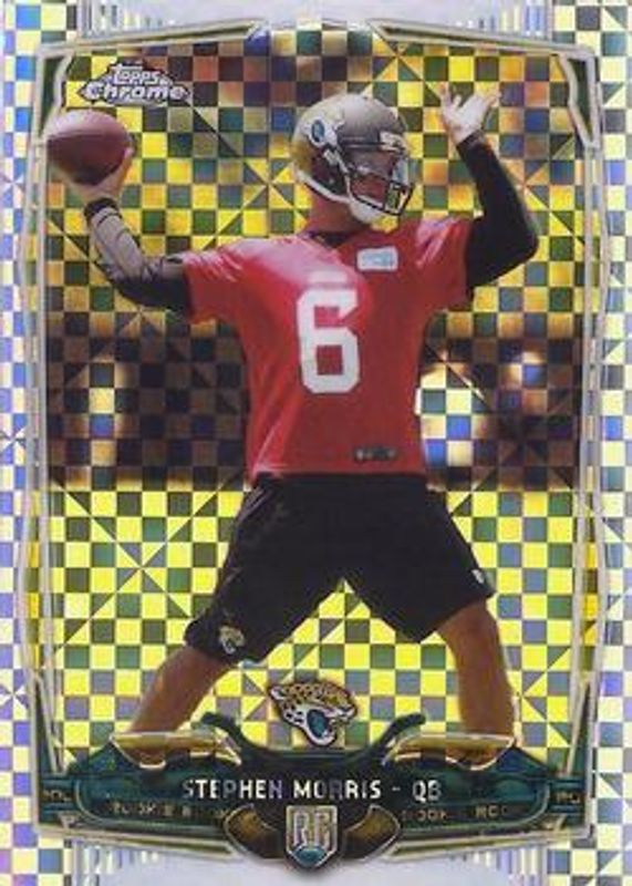 2014 Topps Chrome #167 X-Fractor