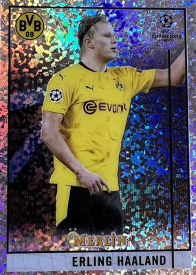 2020 Topps Merlin Chrome UEFA Champions League #65 Speckle Refractor /150