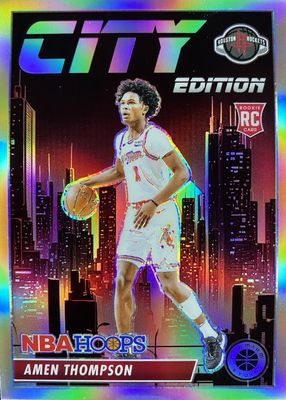 2023 Hoops Premium Stock #14 City Edition - Silver