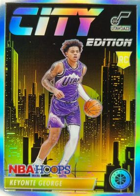 2023 Hoops Premium Stock #16 City Edition - Silver