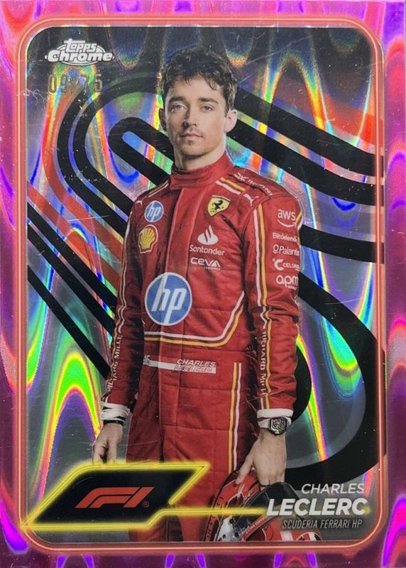 2024 Topps Chrome Formula 1 #3 Pink RayWave Refractor /75