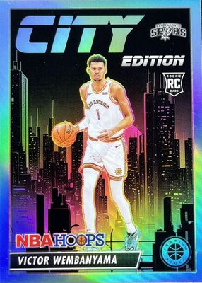 2023 Hoops Premium Stock #25 City Edition - Silver