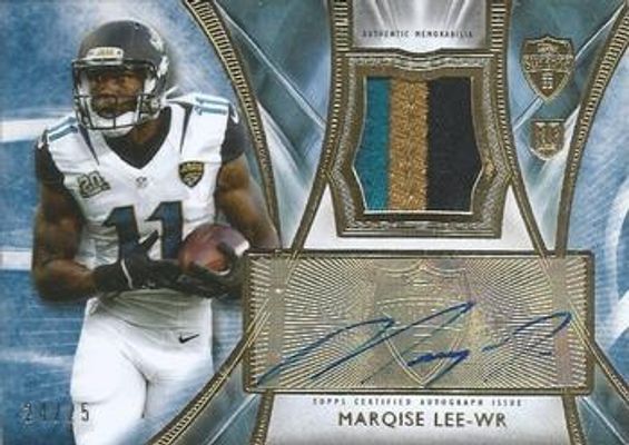 2014 Topps Supreme #SAP-ML Autographed Patch - Blue /25