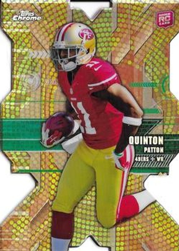 2013 Topps Chrome #RDC-QP Rookie - Die Cuts