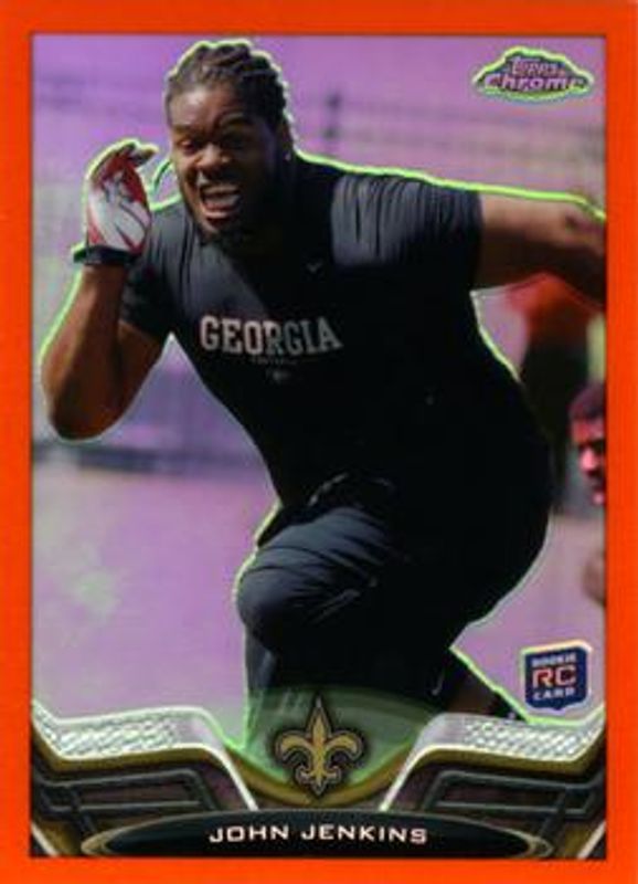 2013 Topps Chrome #151 Orange Refractor