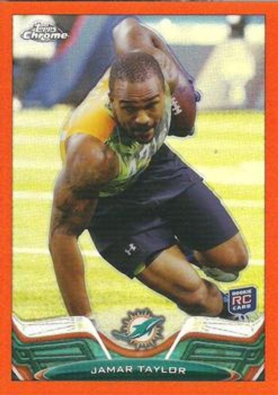 2013 Topps Chrome #172 Orange Refractor