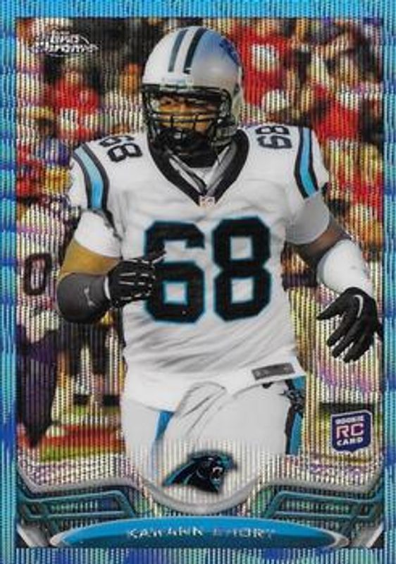 2013 Topps Chrome #174 Blue Wave Refractor