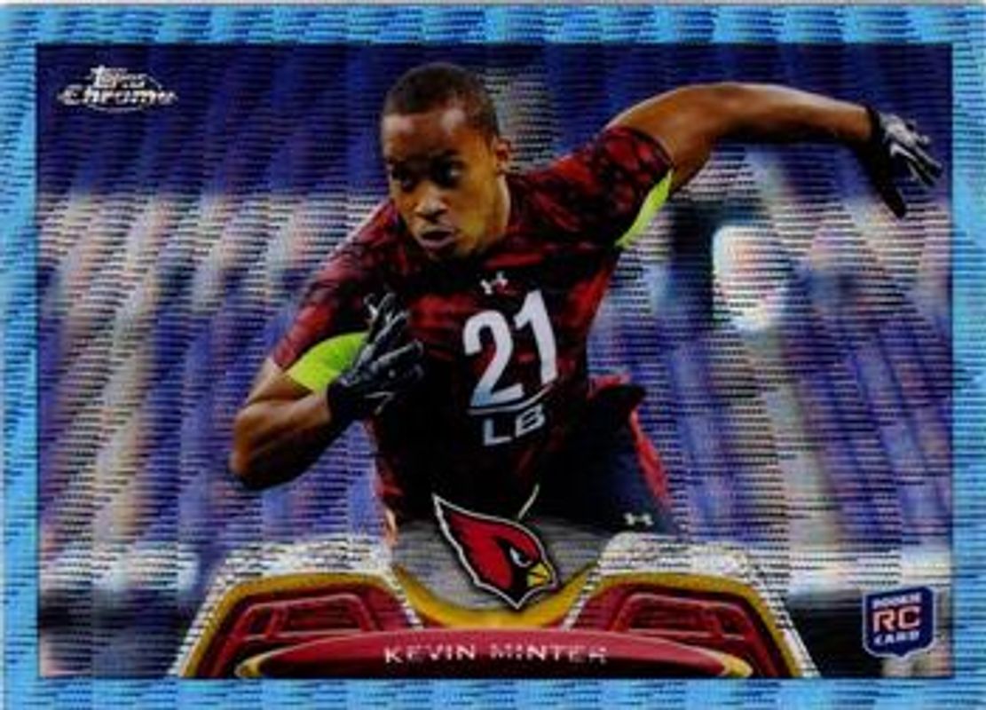 2013 Topps Chrome #206 Blue Wave Refractor