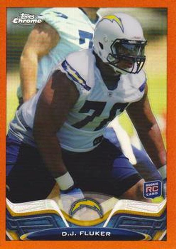 2013 Topps Chrome #134 Orange Refractor