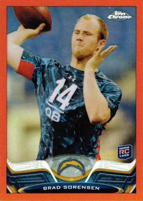 2013 Topps Chrome #67 Orange Refractor