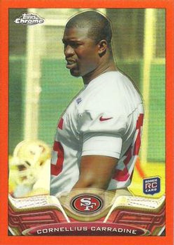2013 Topps Chrome #92 Orange Refractor