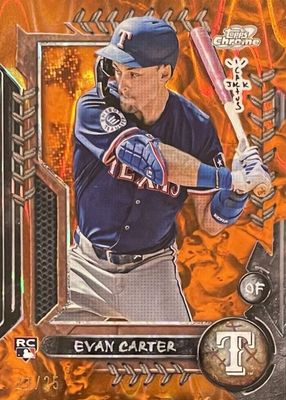 2024 Topps Chrome Cosmic x Cactus Jack #28 Orange Refractor /25