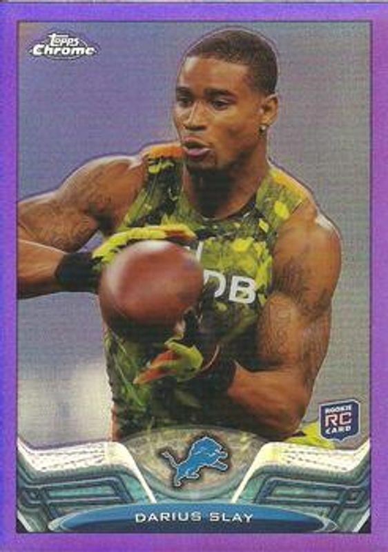 2013 Topps Chrome #167 Purple Refractor /499