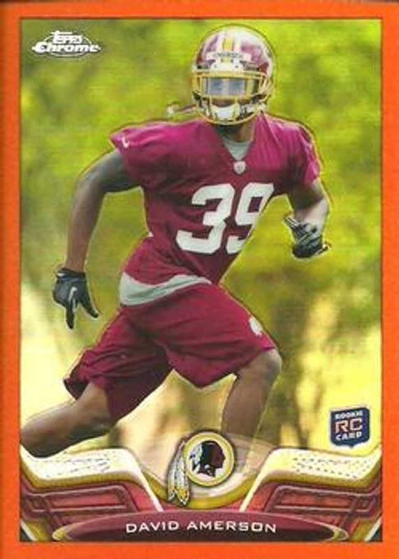 2013 Topps Chrome #66 Orange Refractor
