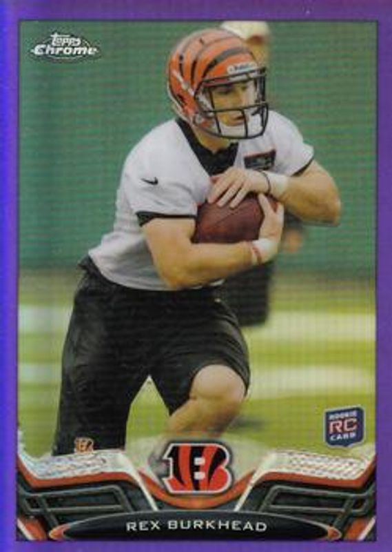 2013 Topps Chrome #8 Purple Refractor /499