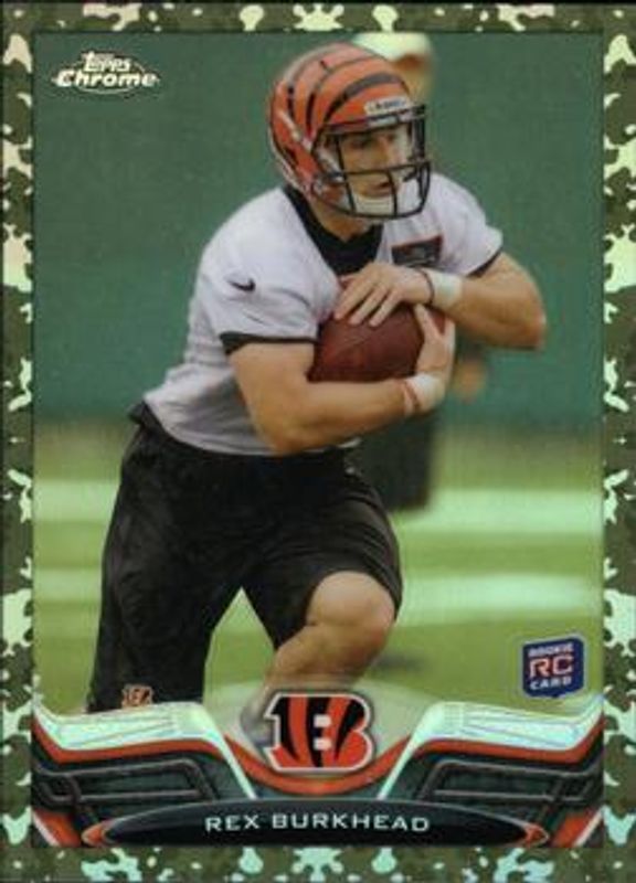 2013 Topps Chrome #8 Camo Refractor /499