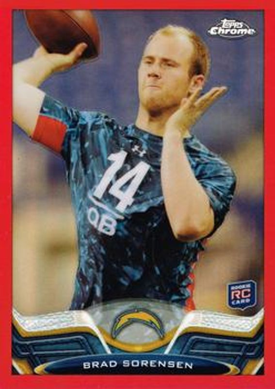 2013 Topps Chrome #67 Red Refractor /25