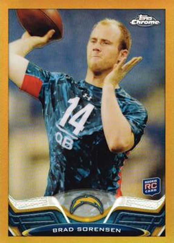 2013 Topps Chrome #67 Gold Refractor /50