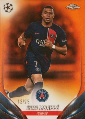 2023 Topps Chrome UEFA Club Competitions #21 Orange Refractor /25